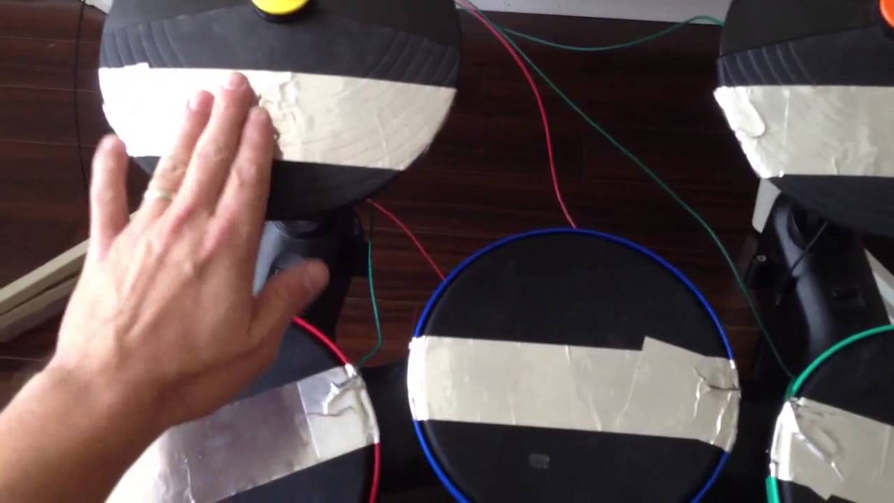 First Makey Makey Project Drum Set YouTube