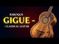 1 Hour Baroque Gigue – Classical Guitar (Solo, Candle-Lit Ambience | Leonardo AI Visuals)