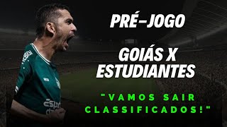 GOIÁS x ESTUDIANTES - OITAVAS DE FINAL JOGO DA VOLTA - COPA SUL