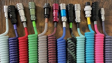 Color Guide: Custom Coiled Mechanical Keyboard Cables