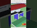 User Friendly Basin Design #short #sketchup #freecad