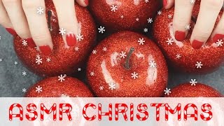 ASMR Glittery Christmas apple show & tell (🎧 soft spoken, tapping) screenshot 5