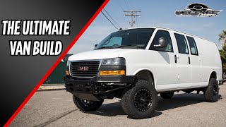 GMC Savana Camper Van Build Tour Gmc Savana Van Build