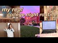 my REAL college night routine: productive &amp; chill (yale sophomore year)