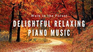 Delightful Forest Walk Piano Music | Heavenly Relaxing Soothing Music | Trust Me Its Very Good
