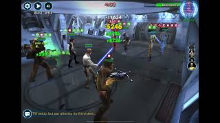 SWGOH, TW: CLS Team vs Phoenix (Hera Omicron)