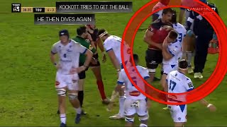 Eben Etzebeth Does Not Like Soccer Players...