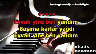 Coşkun Direk - Başıma Karlar Yağdı (Karaoke) Orjinal Stüdyo Resimi