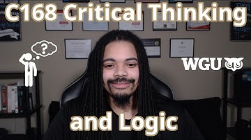 WGU | C168 Critical Thinking and Logic ✅