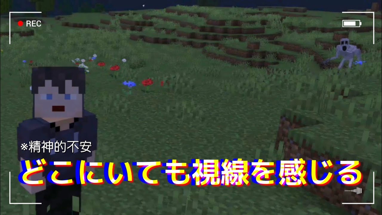 どこにいても視線を感じるホラーアドオン『見守る者』が追加される！！【The One Who Watches】【マインクラフト】