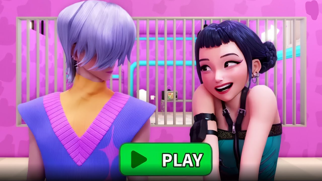 Zoestery prison Roblox obby 4K Gameplay ( #roblox ) K-POP Demon Hunters