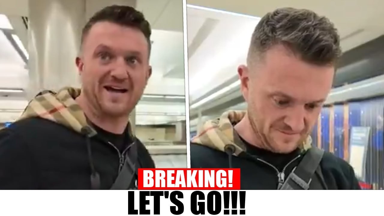 Tommy Robinson RUSHES to America After Shocking 10:08AM Embassy Message!