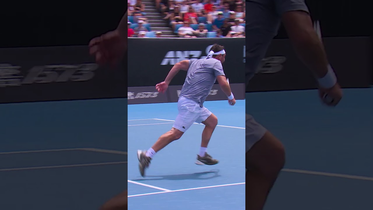 Baghdatis couldn't STOP! 🏃