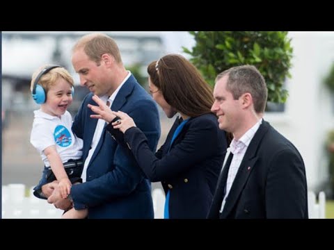 Prince George Proves He's Almost Kate Middleton's Height During Royal Appearance