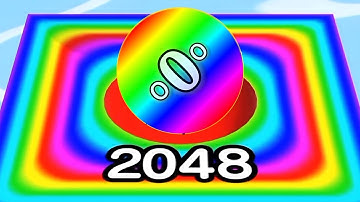 🎯 BALL RUN Infinity 2048 🆚 merge watermelon 🍉 run 2048 (2048 Cubes) Gameplay part 9