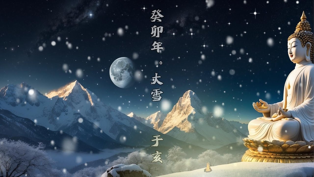 佛曲冬天晚安曲-癸卯 | Buddha Lullab Winter noon 8 Hours | 晚安曲 8 小時 | 佛曲搖籃曲 | 幫助 ...