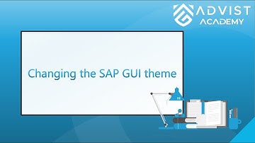 SAP | Changing the SAP GUI theme