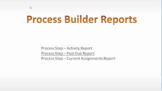 Process Builder 3 Reports - PlanPlus Online