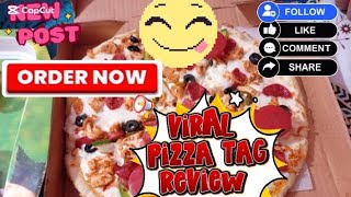 Pizza Lovers Must Watch 🍕”pizza tag/ viral pizza /mini vlog /review@pizzatag 