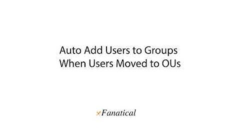 Auto add Google Workspace users to OU groups