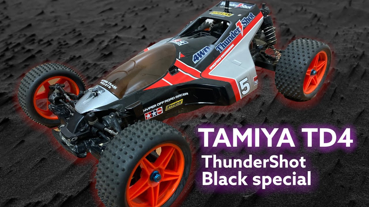 TD4にサンダーショットボディ載せてみた！！ めっちゃ載りますやん