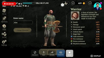 Evil Lands Gameplay Levels Up