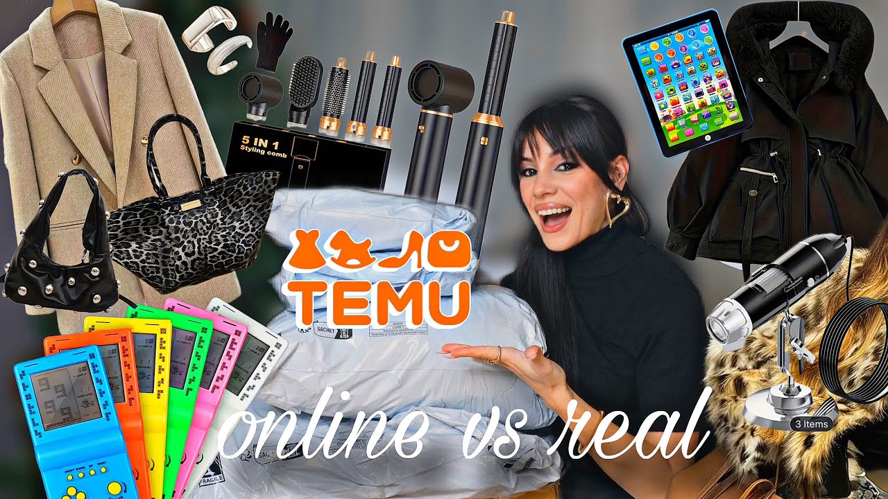 Çfarë porosita 🆚 Çfarë më erdhi | Temu Haul 