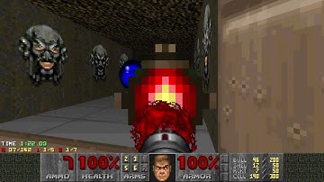 Doom2 - MAP08(DSDA Port) with Doom Beta OPL MIDI music(Fast Monsters in Ultra-Violence)