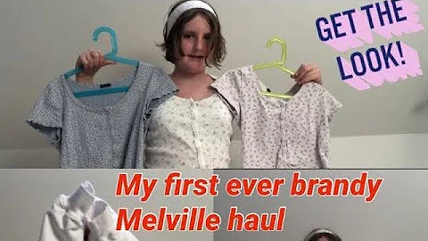 My First Ever Brandy Melville Haul!!
