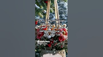 #٤٠:مرة تقرا سورة النصر عصر الخميس#لسعة الرزق #المصحف #ترند #اكسبلور #لايك