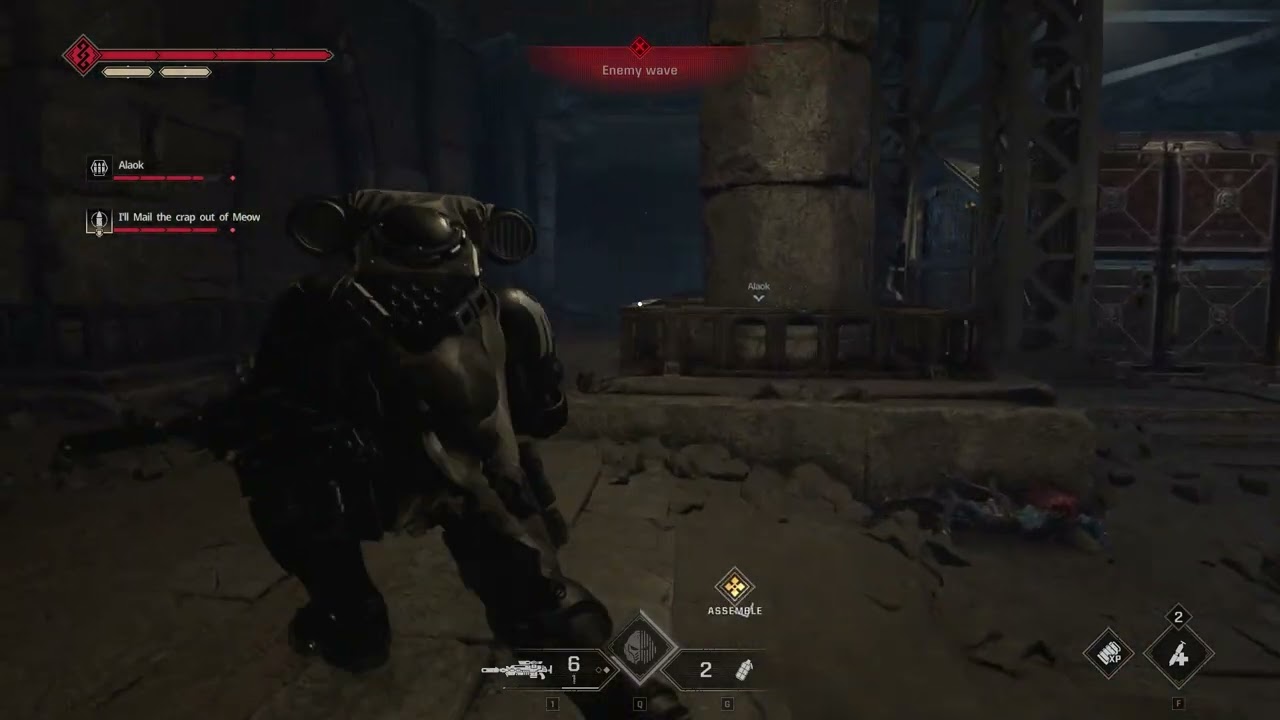 [ Space Marine 2 ] Scipius try to joke