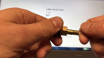 How To Use A 4 Way Valve Tool