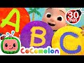 The abc song  cocomelon  kids cartoons  moonbug kids