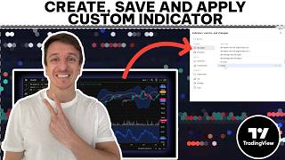 How To Add Your Own Create, Save & Apply Custom Indicator In TradingView