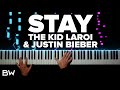 STAY - The Kid LAROI &amp; Justin Bieber | Piano Cover by Brennan Wieland