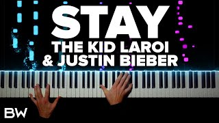 STAY - The Kid LAROI & Justin Bieber | Piano Cover by Brennan Wieland