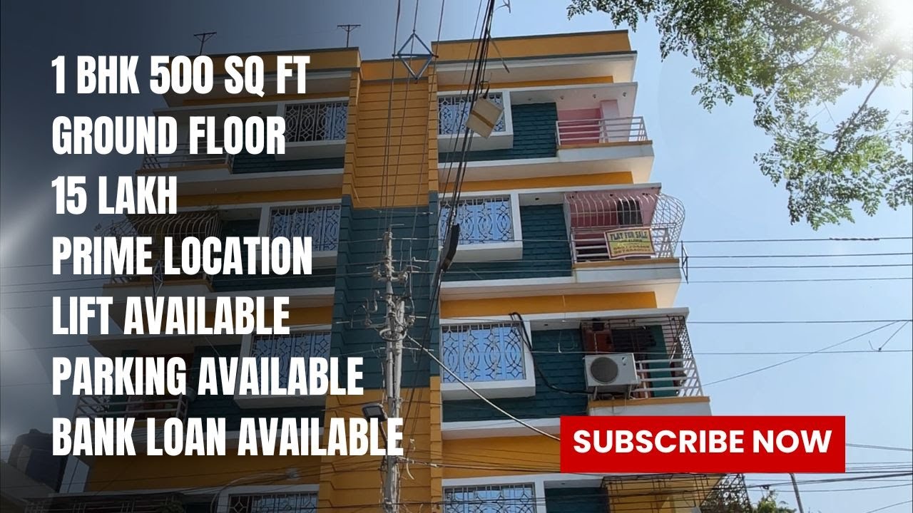 500 Sq Ft 1BHK New Flat At Behala Gopal Mishra Road🏠 ​