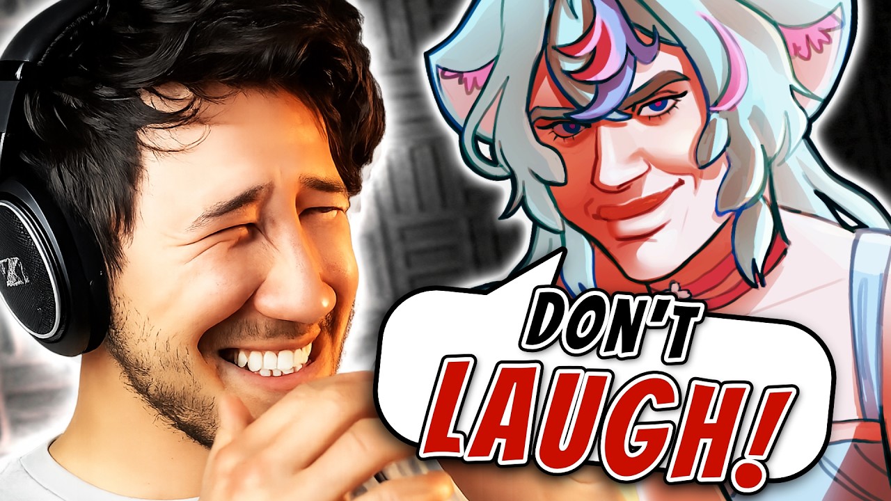 Markiplier Breaks Me INSTANTLY?! | Eggie Reacts to Markiplier Try Not To Laugh 13