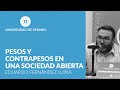 Pesos y contrapesos en una sociedad abierta - Eduardo Fernández Luiña