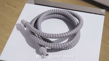 ecozy Under Counter Nugget Ice Maker Machine 661A