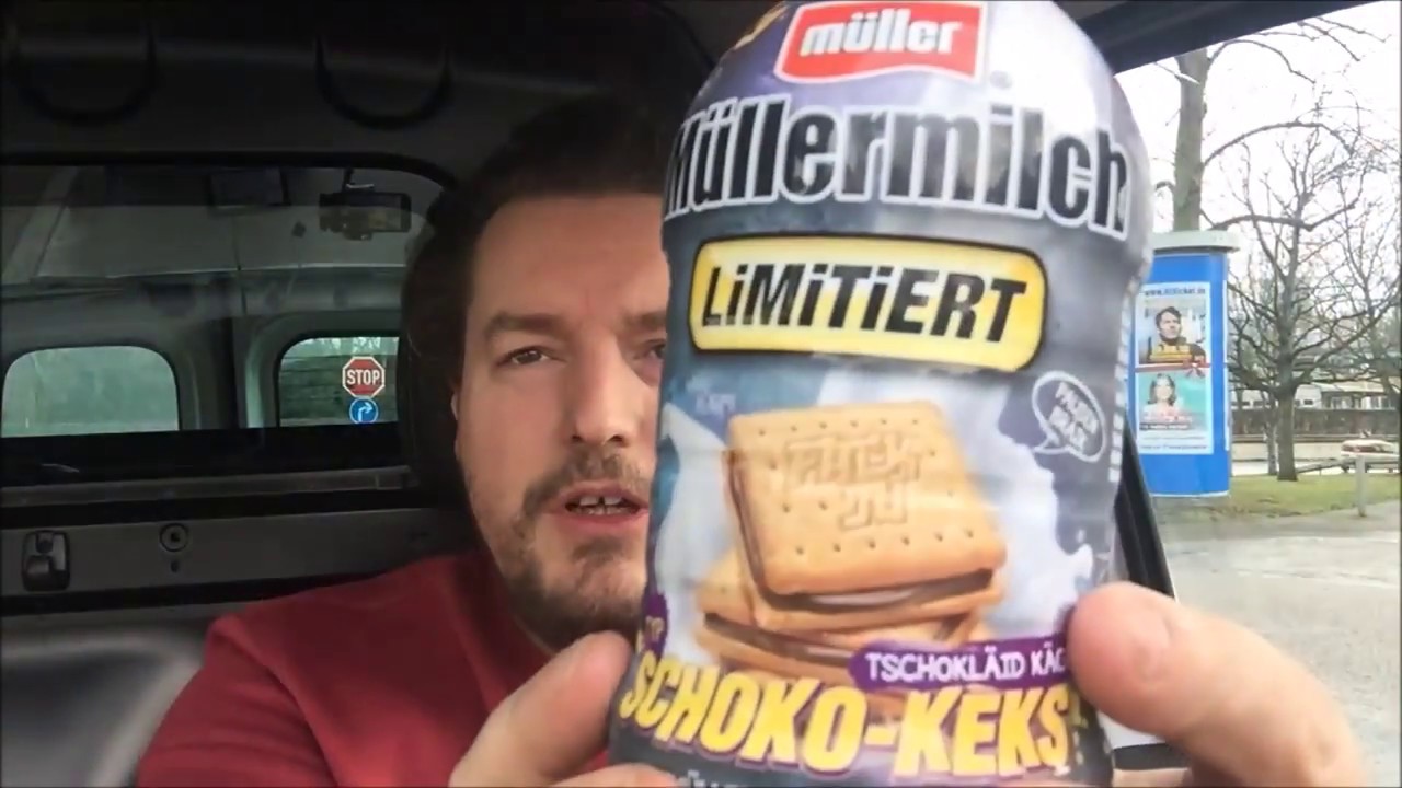 Müller Milch Schoko Keks Limitiert - YouTube