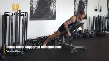 Incline Chest Supported Dumbbell Row | SFS Exercise Library