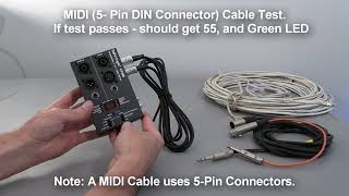 The Behringer Cable Tester, Model CT200 - Multi Cable Tester