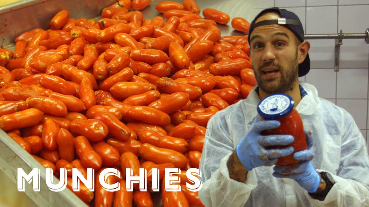 Frank Pinello Meets The Tomato Canning Masters of San Marzano | Munchies