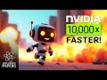 NVIDIA’s New AI: Training 10,000x Faster!