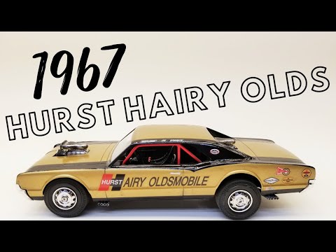 1967 Hurst Hairy Olds 1/24 Scale Model Kit by Monogram/Revell