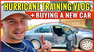 training in a hurricane