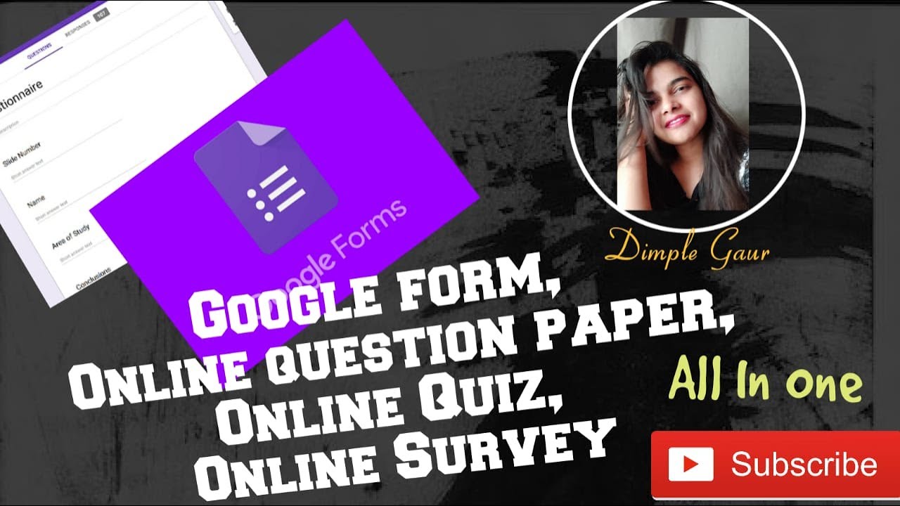 How to create Google Forms in Hindi in 2020 | Google forms kaise banaye ...