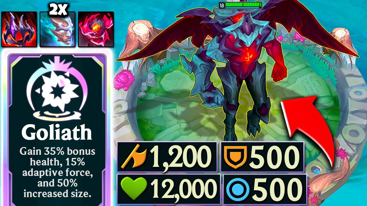 Aatrox, but I’m a UNKILLABLE TANK with 12,000 HP & 1,200 AD