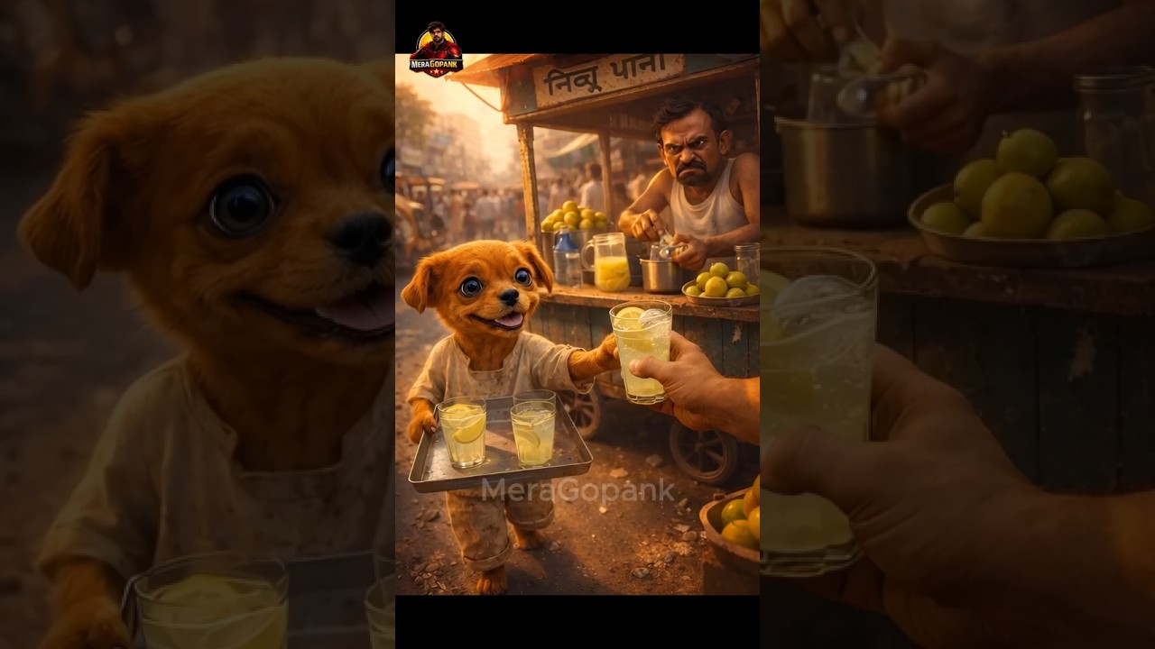 Poor Doggy Sells Lemonade… What Happens Next Will Make You Cry 🥹❤️ 